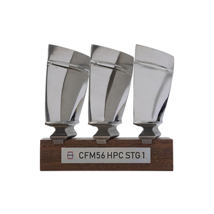 一帆风顺 涡轮喷气发动机 HPC 高压压气机 叶片摆件 飞驰航空