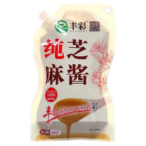 纯芝麻酱正宗无添加二八酱花生