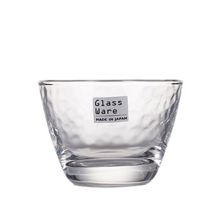 日本进口aderia石冢硝子玻璃杯茶杯片口公道杯锤纹杯日式清酒杯