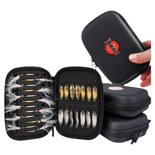 路亚EVA亮片包小饵包便携路亚饵包亮片马口白条亮片鱼钩收纳包盒