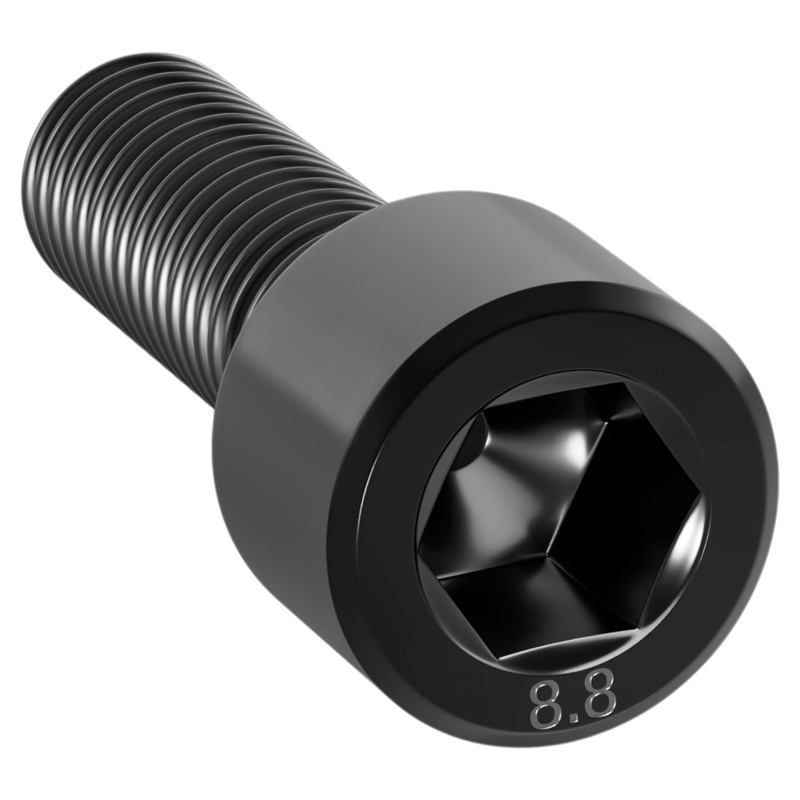 8.8级高强度内六角螺丝钉杯头螺栓圆柱头螺钉加长M3M4M5M6M8-M24