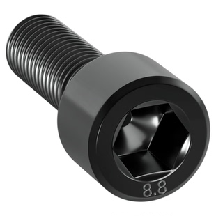 8.8级高强度内六角螺丝钉杯头螺栓圆柱头螺钉加长M3M4M5M6M8-M24