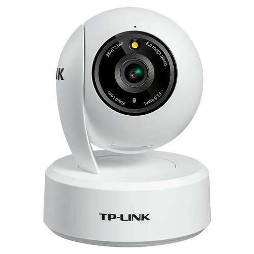 普联TP-LINK无线摄影头800万像素4K极清WIFI6升级360度双云台萌宠检测双向语音全彩夜视监控摄像机TL-IPC48AW