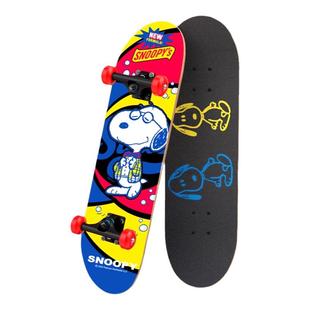 snoopy史努比官方正品儿童滑板3-6到12岁初学者滑板车陆地冲浪板