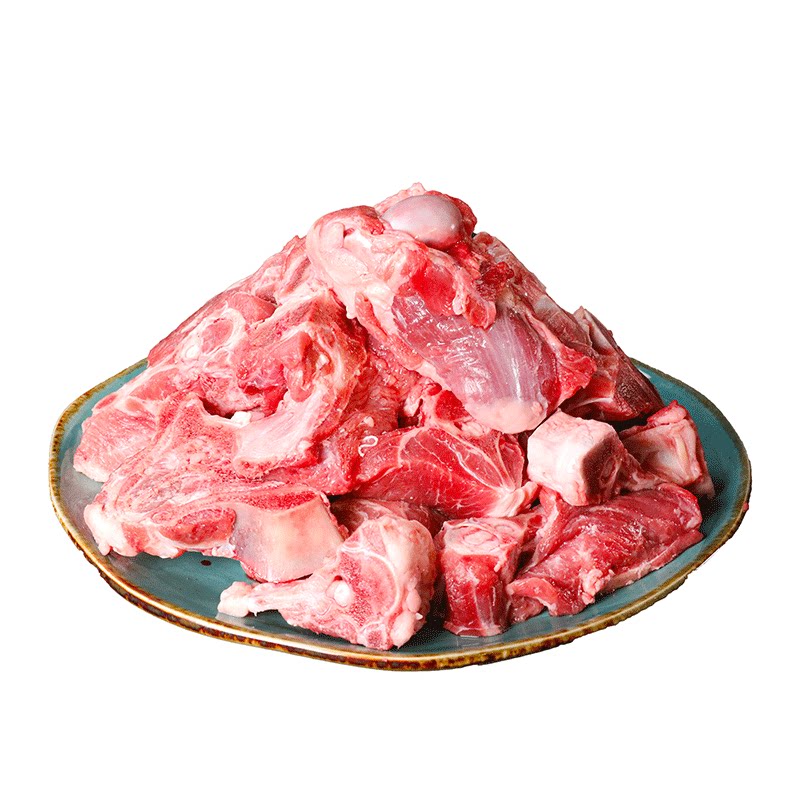正宗甘肃滩羊新鲜散养羔羊手把肉生羊排/肋排