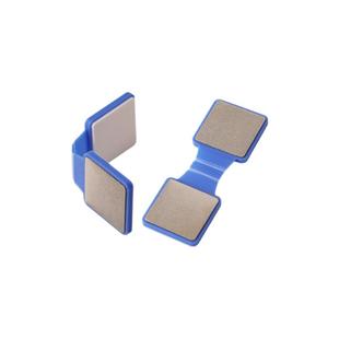 外贸DMD花样冰刀速滑收边器双面金刚石磨刀器陶瓷磨刀石冰球刀