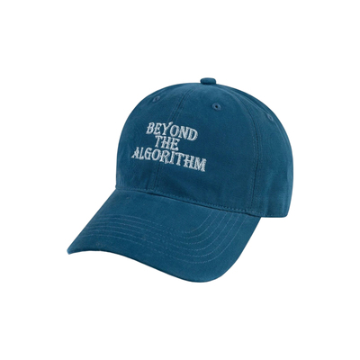 WICK ALGORITHM 帆布棒球帽-钢蓝色 MUSINSA韩国直邮官方正品