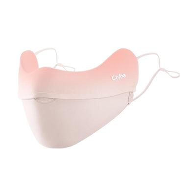 可孚防晒口罩女高颜值2025新款防晒透气防紫外线夏天儿童男潮薄款