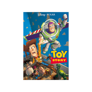 3D-JP迪士尼玩具总动员系列平面塑料拼图胡迪巴斯光年解压玩具