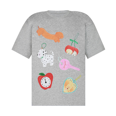 Sanjati短袖潮青少年斑点狗