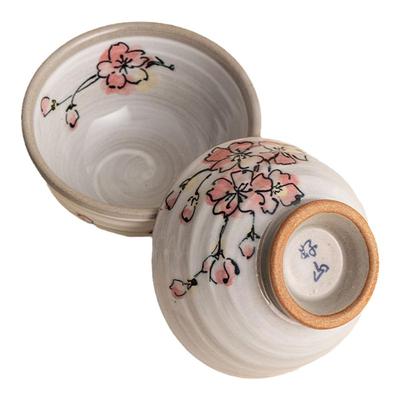 日本进口常滑烧复古陶瓷茶杯套装