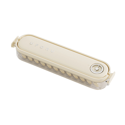 窄缝饺子盒冰箱收纳食品级保鲜盒