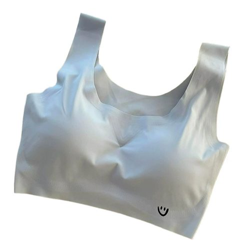 冰丝无痕发育期内衣学生运动透气无钢圈少女抹胸小背心式薄款文胸