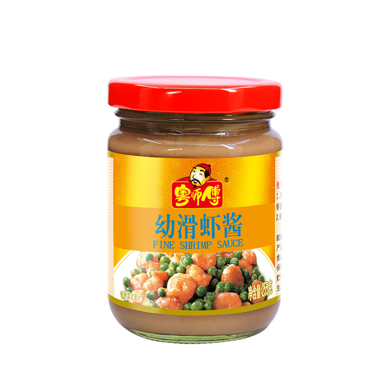 粤师傅幼滑虾酱虾子酱255g 调料腌制蒸炒肉类皆美味海鲜酱酱料
