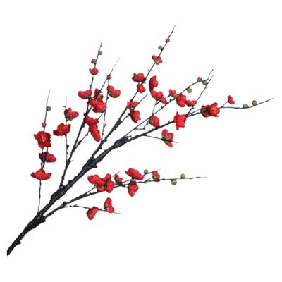 客厅桃花腊梅高档仿真花逼真假花