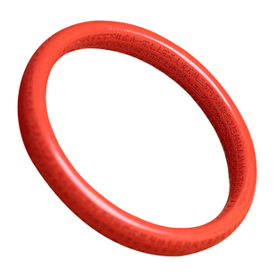 红砂水飞砂手环朱砂光面细条手镯女心经菱形镯子男情侣饰品礼物