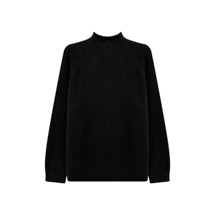 NAZ那子大码冬装安迪绒细脖半高领针织衫胖mm显瘦百搭纯色打底衫