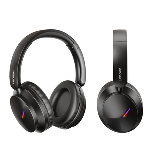 联想无线头戴式蓝牙耳机2025新款降噪耳麦无延迟台式电竞游戏专用
