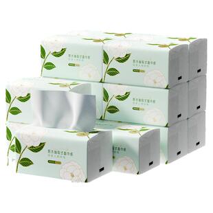 可福大包抽纸家用实惠装面巾餐巾卫生纸巾整箱批婴儿非悬挂式厕纸