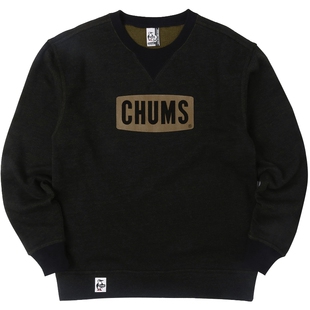 CHUMS洽洽鸟户外男女款长袖印花卫衣休闲运动上衣CH00-1145