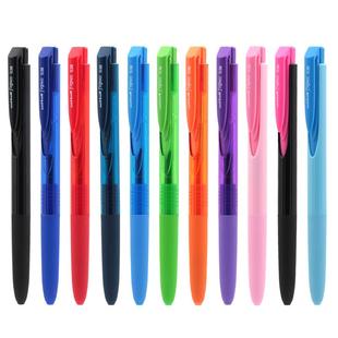 日本UNI三菱Signo RT1 UMN-155中性笔按动水笔0.38/0.5mm签字笔办公学生用可换笔芯红蓝黑色彩色手账文具