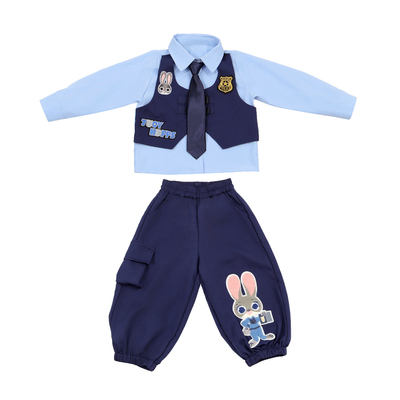 男女童疯狂动物城兔子警官cos服