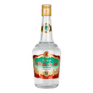 鸡公山90年代长脖精品大曲52度白酒浓香型粮食酒固态发酵光瓶装