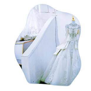 镜面贴纸软镜子可裁剪拍照摄影反光板手工diy高清镜面装饰带背胶