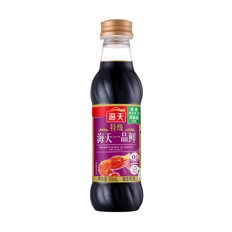 海天特级一品鲜酱油500ml