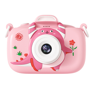 小霸王儿童照相机前后双摄高清录像拍照插卡男孩女孩生日礼物玩具