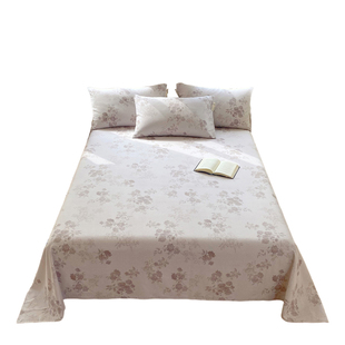 加厚纯棉床单单件全棉磨毛被单秋冬学生宿舍单双人三件套2025新款