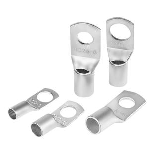 SC窥口冷压端子紫铜线鼻子线耳电线压接接线端子接头端子头铜鼻子