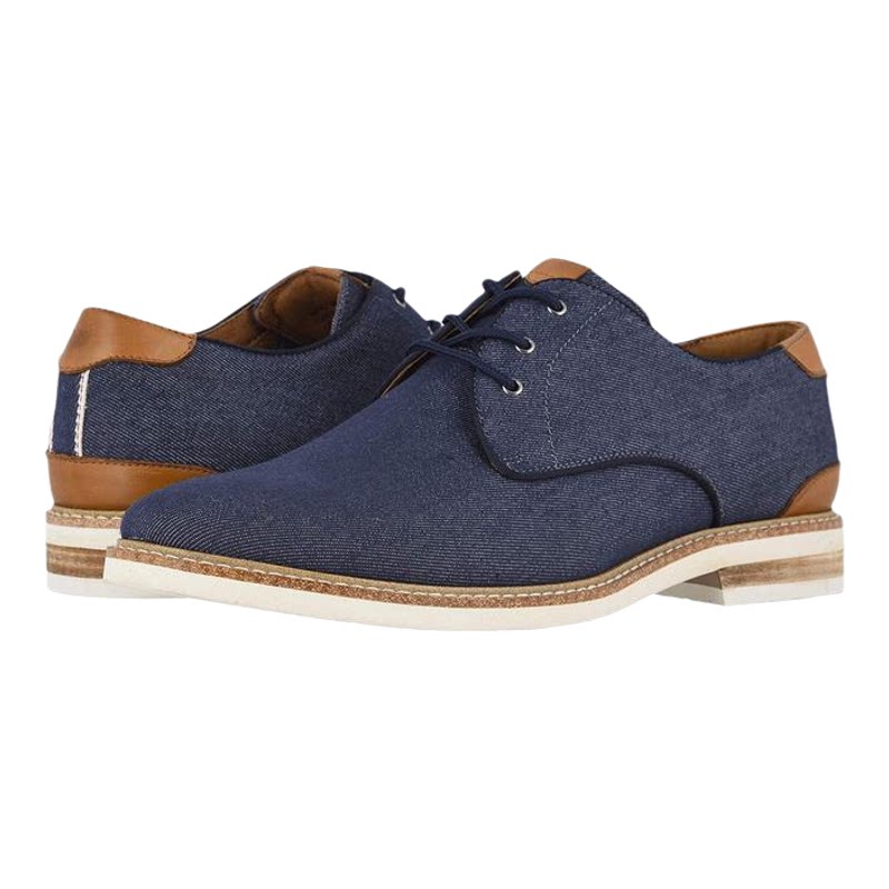 海外代购Florsheim男士休闲皮鞋全天舒适缓震鞋垫系带设计平底