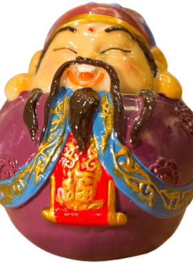 福禄寿三星寿星摆件娃娃高不倒翁