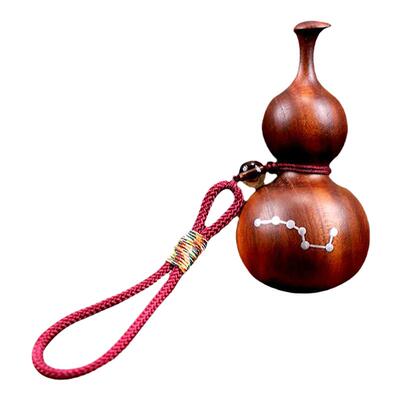 野生红心桃木葫芦肥城手工挂件