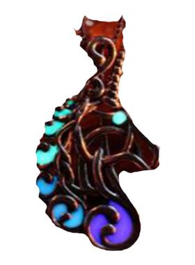 925纯银银色独角兽编织项链夜光