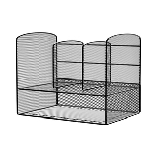 桌面书架文件架立式文件夹收纳盒办公桌资料书立架学生书桌置物架