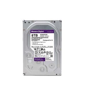 WD西部数据WD8002PURP紫盘PRO 8T监控机械硬盘SATA 256M 7200转