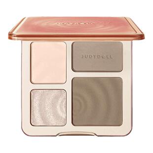 【官方正品】juduo橘朵高光修容综合一体盘双色哑光提亮立体阴影