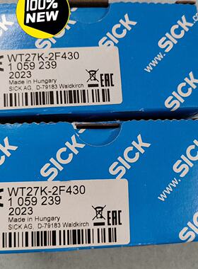 正宗1059239 WT27K-2F430德国西拍前询价下单