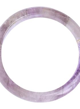 天然紫色水晶薰衣草手镯