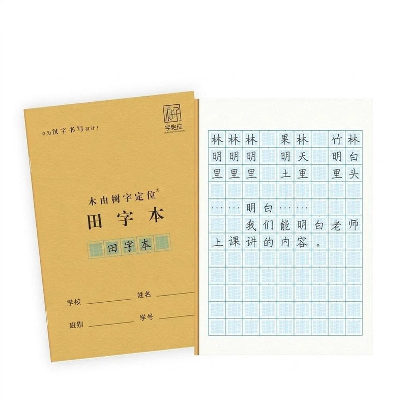 小学生中学生定位田字本