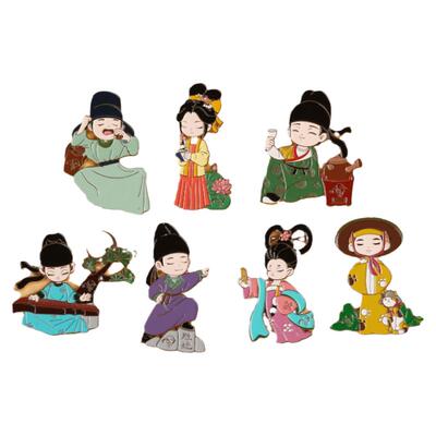 【特价秒杀】金属冰箱贴李白周边