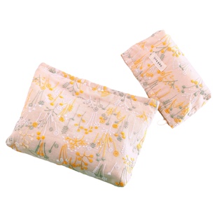 女2026新款高级感精致漂亮外出便携化妆包收纳布袋小包内胆大容量