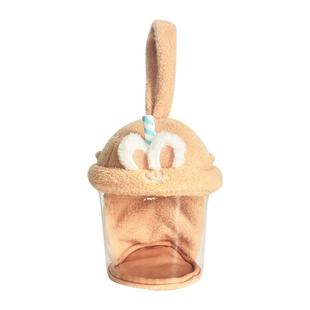 禧乐萌透明娃包20cm斜挎装棉花娃娃外出包保护套水桶包痛包溜娃包