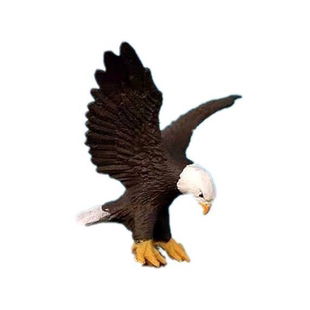 老鹰猴子飞鹰金雕模型玩具工艺品摆件车内装饰品盆景配件假山鱼缸