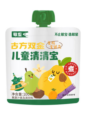 敏星儿童金银花果草本清清宝饮料