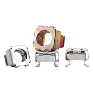 卡式螺母304不锈钢浮动螺母笼式螺丝母铁皮螺帽机柜螺母M4M5M6M8