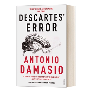 英文原版 Descartes' Error 笛卡尔的错误 情绪 推理和人脑 安东尼奥·R.达马西奥 英文版 进口英语原版书籍