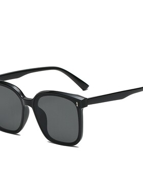 2023年新款大脸显瘦太阳眼镜gm黑框黑色墨镜男生高级感ins